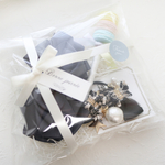  [送料込み]Happy Bag♡グレー系　バナナクリップ12cm