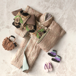 カンタ刺繍着物 Pk 5点set ❹