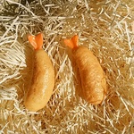 エビフライのブローチ