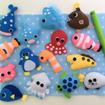 フェルトのお魚釣り《16点セット》