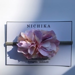 ▼▼　pink and purple ▼ flowers  head band  ▼▼