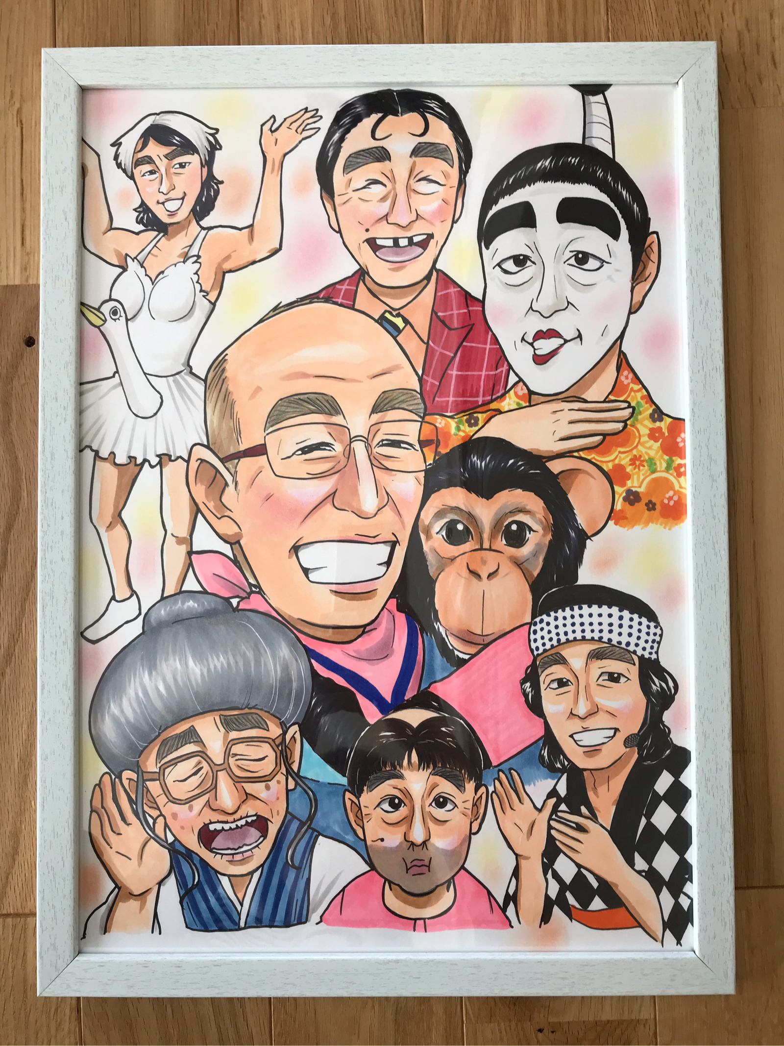 ＊ もも ♡様 似顔絵オーダー ご確認専用ページ ＊ 似顔絵描きます♡オーダー受付中 - ONIY'S GALLERY | minne
