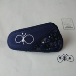 choucho×skyful 三角 バレッタ ヘア アクセ ミナペルホネン ハンドメイド