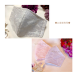 ◆お客様専用◆薄くて軽い夏マスク【ふんわりピンク・ホワイト】