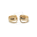 ERG-1353-G【2個入り】ブラシラウンドイヤーカフ/Brushed Round Earcuffs Earrings