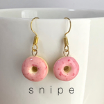 つぶつぶ苺のドーナツピアス