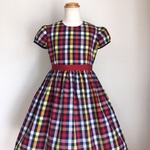 インド綿のワンピース　120サイズ