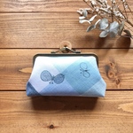 ミナペルホネン ハンドメイド choucho がま口ポーチ