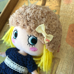 もこもこ帽子＊リボン　イーマリー サイズ
