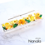本物のお花の印鑑ケース　レジン
