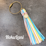ニコちゃん◡̈⃝タッセルキーホルダー