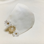 再販♡送料無料【マーガレット】立体マスク レースマスク お花