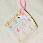 sale🐇ループ付6重ガーゼタオル🐇