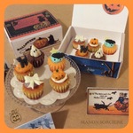 ハロウィン　カップケーキBOX　ミニチュア・ドールハウス 1/6 
