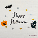 ハロウィン　レターバナー  HappyHalloween