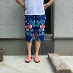 SALE 浴衣リメイクハーフパンツ