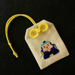刺繍 身を守袋 薬入れ 福助
