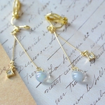 氷のしずく　イヤリング／ピアス