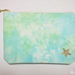 手染め　mini ポーチ　"Star Fish"