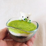 おいしそうなピンクッション〈抹茶ティラミス〉