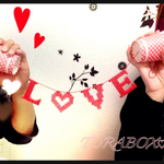 再販_赤い糸ガーランド♡＊