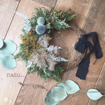 /SALE/ natural wreathドライフラワーリース