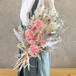 ナチュラルブーケＬ　ブリザメディア　ウェディング　結婚式　パーティー　二次会　前撮り　プリザーブドフラワー　ドライフラワー