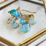 波雨　傘　アンブレラピアス　イヤリング　アクセサリー　Ａ434