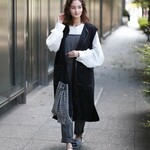 30％セール　ロングジレ（ブラック）