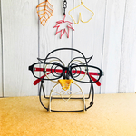 敬老の日のプレゼントにも✨フクロウのメガネスタンド
