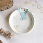 丸皿【ねこ、宇宙に到着】