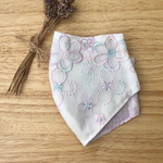 84 (再販)抗菌マスク 薄いパステル お花いっぱい 2