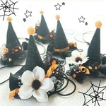 再販9/12（土） 21:00～　『ハロウィンのminiハット　オレンジ』犬　猫　Halloween　お誕生日　ギフト　コリエ