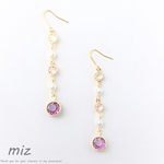 【再販】＊February＊２月のピアス/イヤリング/樹脂ピアス/ノンホールピアス＊046