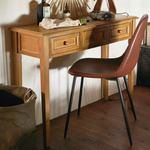 【送料無料】Antique Wood Console Table