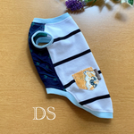 値下げ✨犬服！小型犬DSサイズ  鹿の子 ボーダー×イカリ⚓️タンクトップ(胴長) 2,000円→1,800円