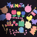 再再販！クラフト春セット！可愛いアルバム作りに☆