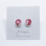 秋桜(コスモス) ピアス・イヤリング 【10mm】