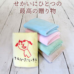 【父の日 ギフト】【子供の絵 刺繍 ギフト】タオルハンカチ 大切な方のギフト 喜ばれるプレゼント  実用的 ギフト 5色 子供 孫 おじいちゃん おばあちゃん towel02