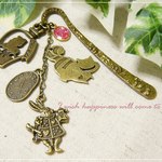 ☆アンティーク調アリスのブックマーク(ボトル)☆