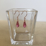 SALE12/25まで☆14kgf☆スワロフスキー ひと粒ピアス