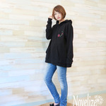 【再販】おとなのライトパーカー　*IS-Tee*　＊XL・ブラック＊