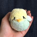 セキセイインコさんのぬいぐるみ015