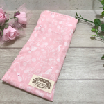 【送料無料】ペットボトルが入るガーゼハンカチ ☆*°ねこ×植物柄☆*° ロングポシェチーフ 保冷剤入れ ペットボトルカバー 日本製