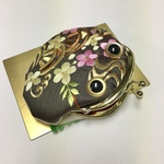 カエル　刺繍ケロがま　小サイズ　♡小さなお姫様♡