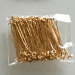 基礎金具　9ピン 16Kゴールド色【32mm】　300本で360円