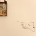 ワイヤーで作ったガーランド☆