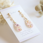 スタフラワーパステルお花ピアス/イヤリング