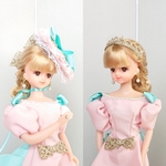 ジェニードレス ピンクパフのクリノリンドレスセット
