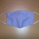 小さめ接触冷感マスク③ブルー